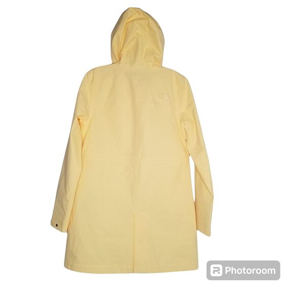 North Face Womens' Woodmont Parka Light Utility Jacket Pale Banana Yellow Small - Picture 3 of 13